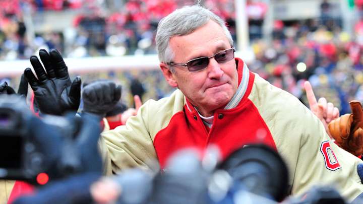 Ohio State to induct Jim Tressel into hall of fame