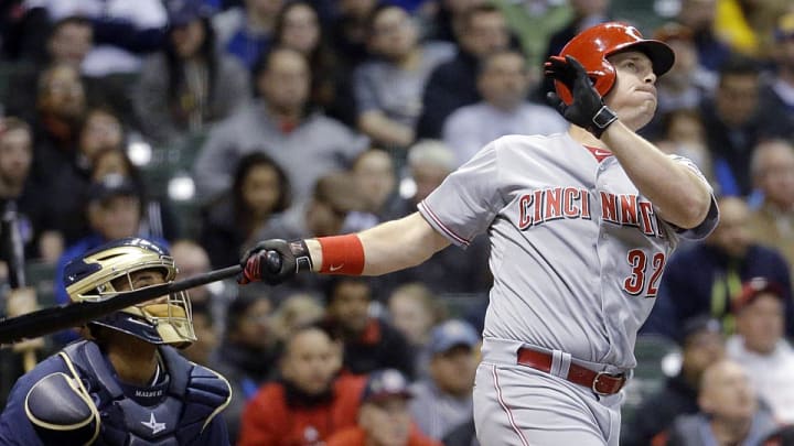 Reds, Brewers combine for just fourth three-grand slam game in history