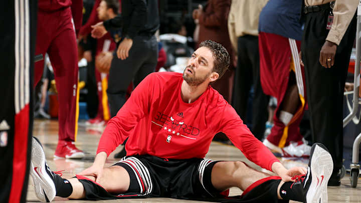 Bulls' Gasol out for Game 4 against Cavaliers