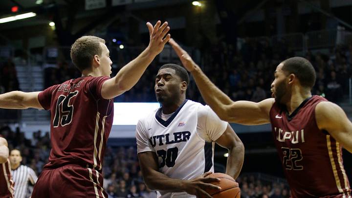 No. 9 Butler stays perfect at home with 92-54 win over IUPUI No. 9 Butler stays perfect at home with 92-54 win over IUPUI