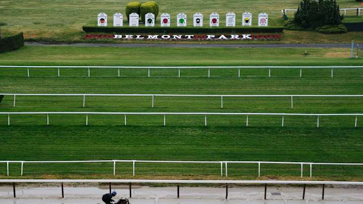 Wet track no problem for Tale of Verve in Belmont