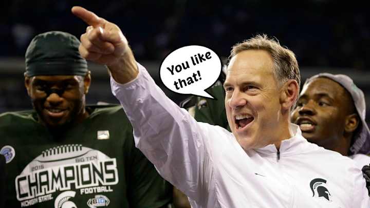 Mark Dantonio keeps ‘You like that’ alive for another week Mark Dantonio keeps ‘You like that’ alive for another week