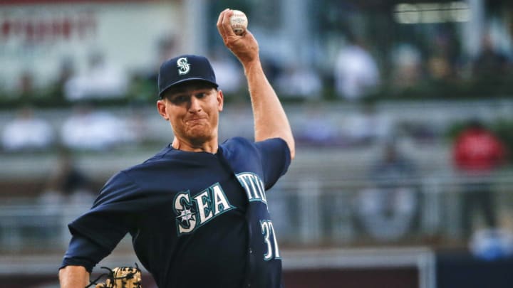 Mariners' Montgomery has no-hitter through 6 vs Padres
