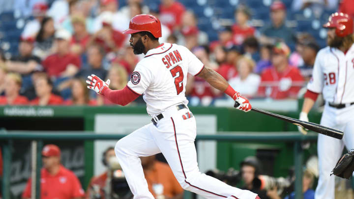 Report: Nationals CF Denard Span (hip) out for season Report: Nationals CF Denard Span (hip) out for season