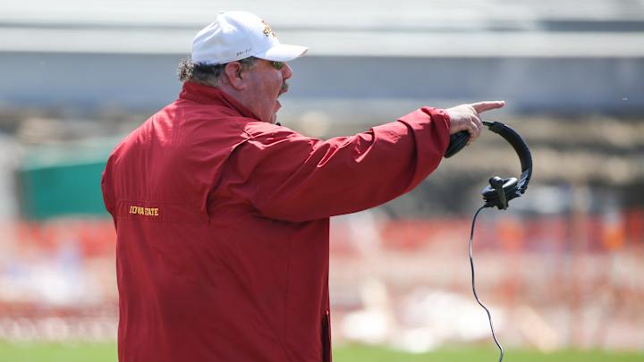 Mangino out as Iowa State's offensive coordinator