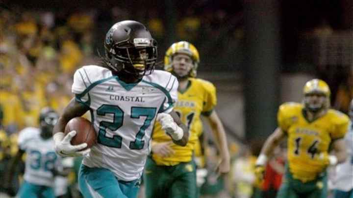 Bryant faces huge test at No. 2 Coastal Carolina