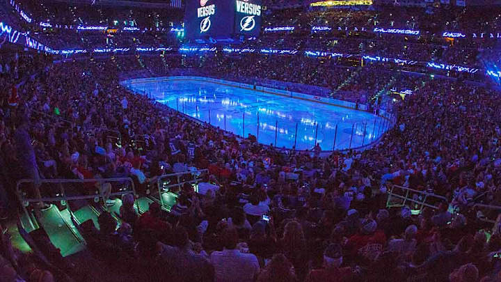 Fan arrested at Amalie Arena for bringing gun into Lightning game