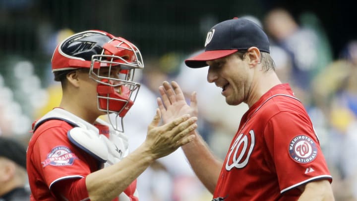 Scherzer throws 1-hitter and fans 16, Nationals beat Brewers