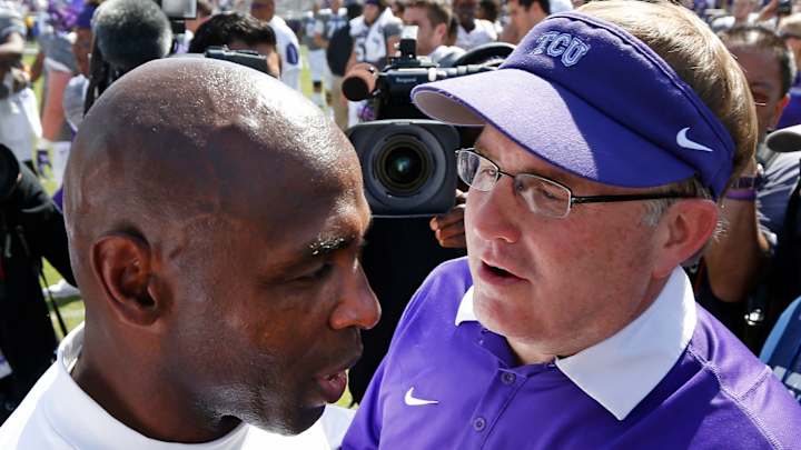 Texas player apologizes for halftime tweet in loss to TCU