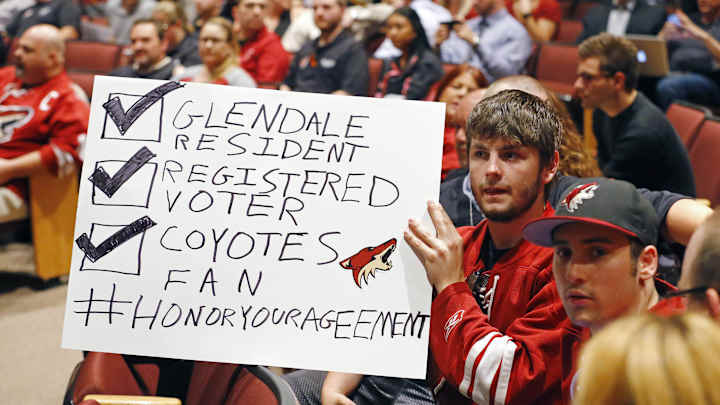 Coyotes seek court order to stop city from voiding lease