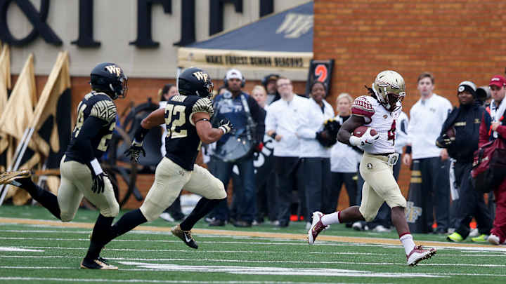 ACC leading rusher Cook day-to-day for No. 12 Florida State