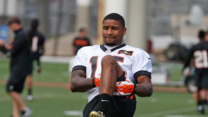 Bengals rookie receiver Mario Alford shows he's fast at camp