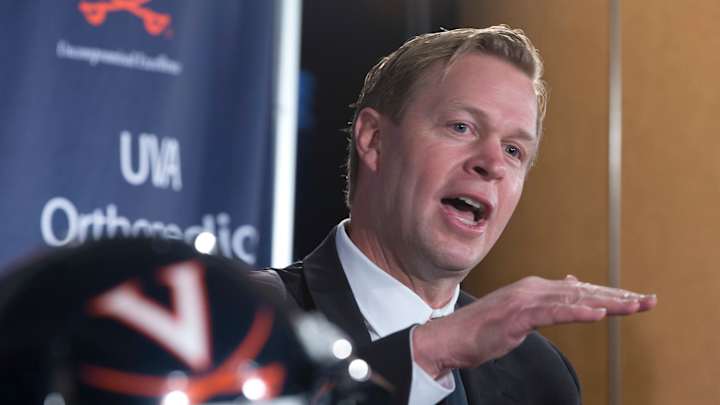 Mendenhall lays out plan for building up Virginia football