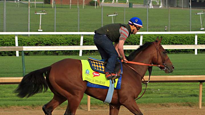 Triple Crown contender American Pharoah has his quirks