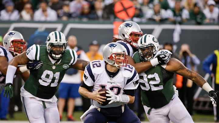 Flip out: Patriots kick to start OT, Jets win it 26-20 Flip out: Patriots kick to start OT, Jets win it 26-20