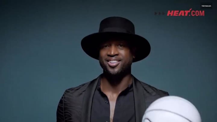 Josh McRoberts got really into the Miami Heat player intro video Josh McRoberts got really into the Miami Heat player intro video