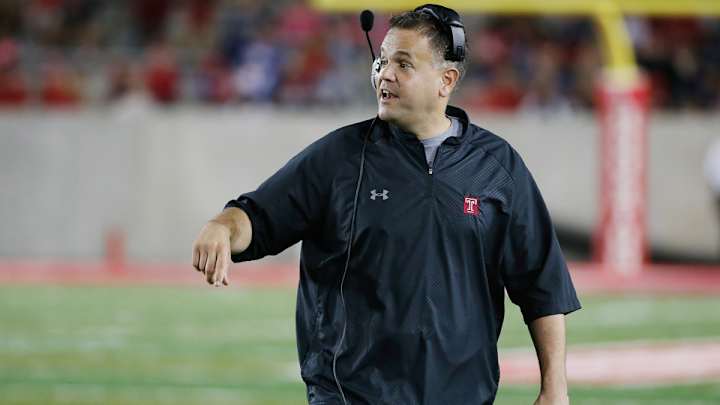 Source: Temple, coach Matt Rhule agree to contract extension Source: Temple, coach Matt Rhule agree to contract extension