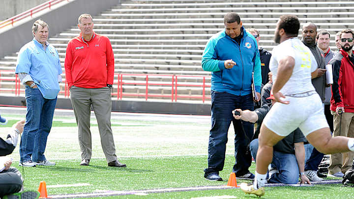 Scenes From a Pro Day