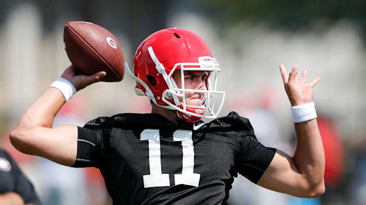Lambert picked as starting quarterback for No. 9 Georgia Lambert picked as starting quarterback for No. 9 Georgia