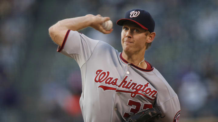 Strasburg pitches 7 strong as Nationals beat Rockies, 4-1.