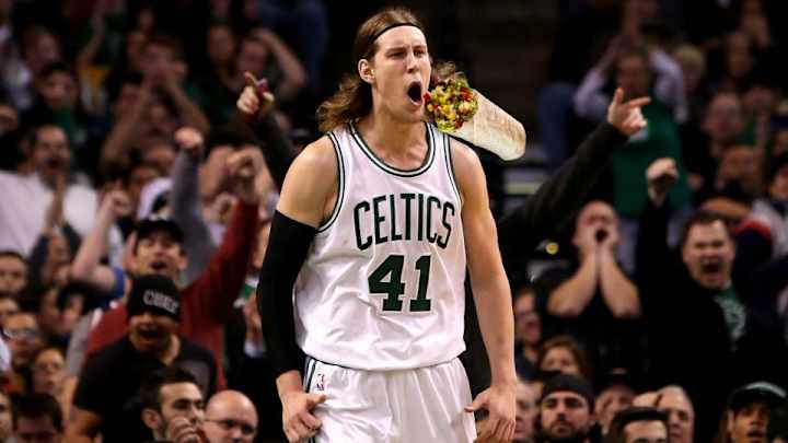 Celtics’ Kelly Olynyk tried to eat a burrito in four bites Celtics’ Kelly Olynyk tried to eat a burrito in four bites