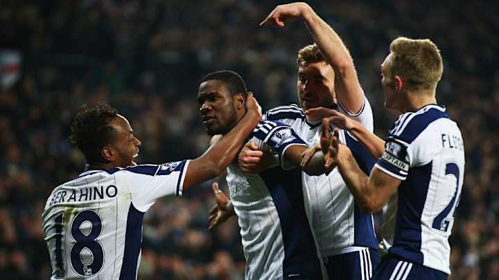 West Brom breaks through, tops Swansea 2-0 behind Ideye, Berahino