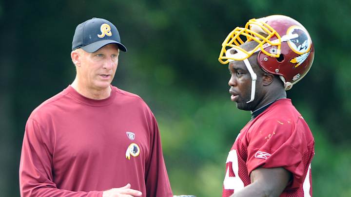 London Fletcher says he has apologized to Jim Haslett