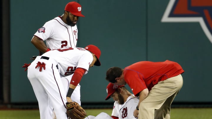 LEADING OFF: A-Rod 1 hit from 3,000, Harper's hamstring exam