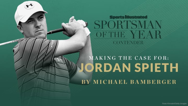 The case for Jordan Spieth for SI's 2015 Sportsman of the Year The case for Jordan Spieth for SI's 2015 Sportsman of the Year