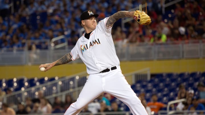 Arizona completes 4-game sweep of Marlins 7-6