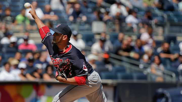 Indians' Danny Salazar scratched from start