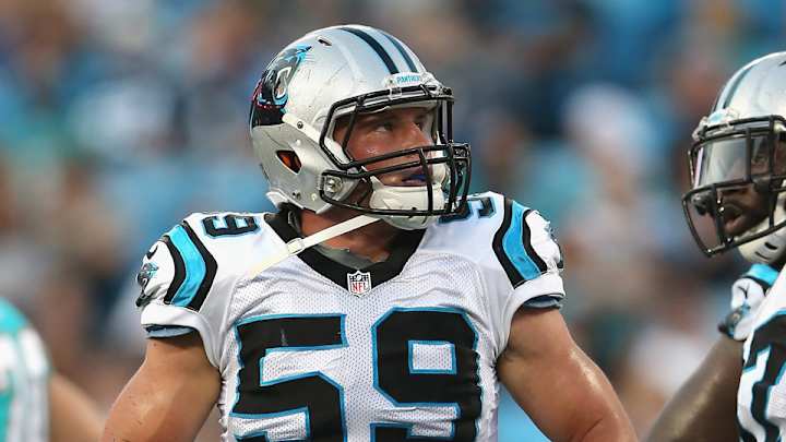 Panthers linebacker Luke Kuechly (concussion) out Sunday vs. Texans Panthers linebacker Luke Kuechly (concussion) out Sunday vs. Texans