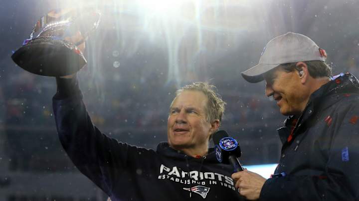 It's true: Bill Belichick actually smiled It's true: Bill Belichick actually smiled