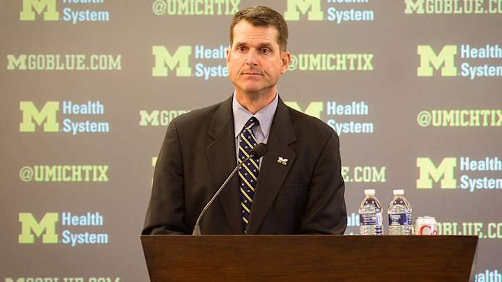 Michigan coach Jim Harbaugh: 'I felt like the 49er hierarchy left me'