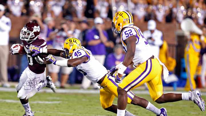 Fournette, No. 14 LSU power past No. 25 Mississippi St 21-19