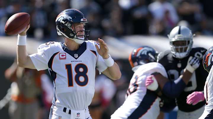Harris' INT return leads Broncos to 16-10 win over Raiders Harris' INT return leads Broncos to 16-10 win over Raiders