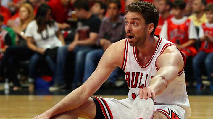 Bulls start Taj Gibson in place of Pau Gasol (hamstring) for Game 4