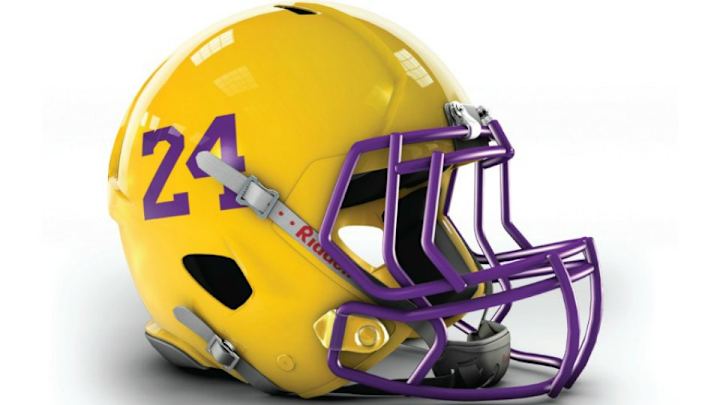 Check out these football helmets for NBA teams