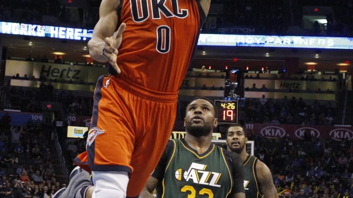 Durant, Westbrook rally Thunder past Jazz 104-98 in OT