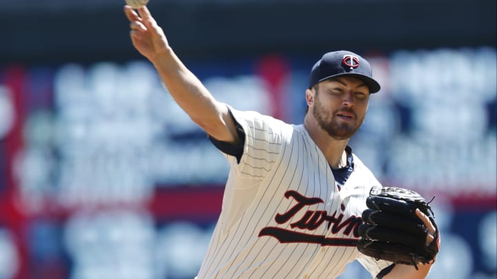Twins' Hughes leaves after 5 innings with hip flexor strain Twins' Hughes leaves after 5 innings with hip flexor strain
