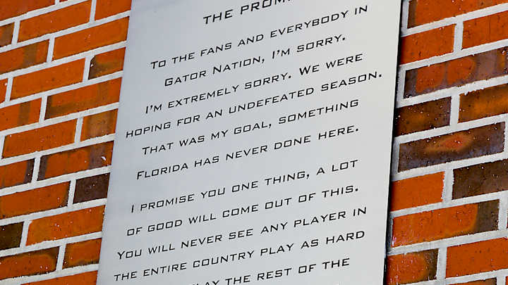 Tebow, teammates reflect on 2008 loss to Ole Miss, Promise Tebow, teammates reflect on 2008 loss to Ole Miss, Promise