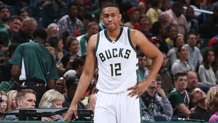Watch: Jabari Parker announces return with reverse baseline slam