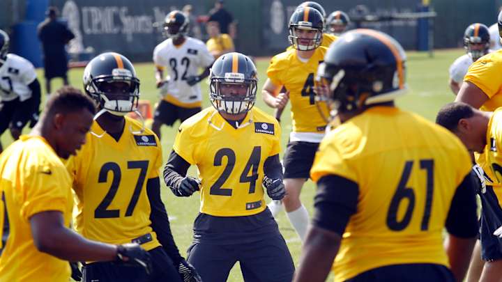 Steelers rookie defensive backs settling in Steelers rookie defensive backs settling in