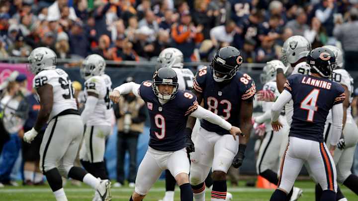 Cutler, Gould leads Bears over Raiders 22-20