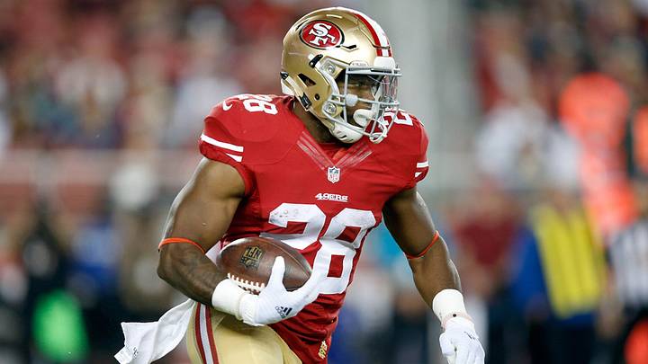 49ers place running back Carlos Hyde (foot) on injured reserve