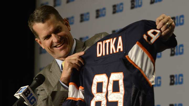 Column: Harbaugh is... 'The Most Interesting Man in Big Ten'