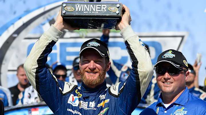 Column: Earnhardt back in victory lane and happier than ever
