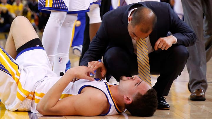 Agent says Warriors G Klay Thompson does not have concussion