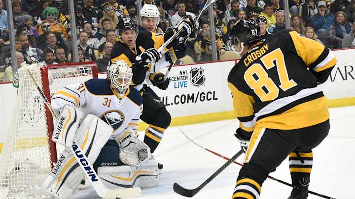 Malkin, Zatkoff lift Penguins over Sabres 4-3