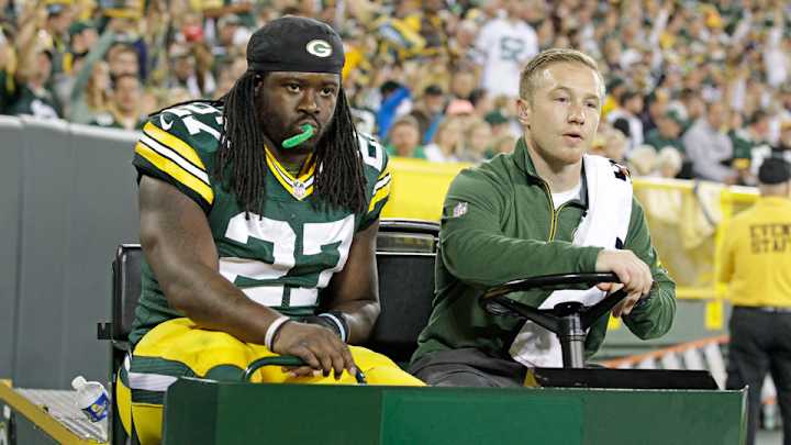 Report: Eddie Lacy ankle sprain is minor, could play Week 3 vs. Chiefs